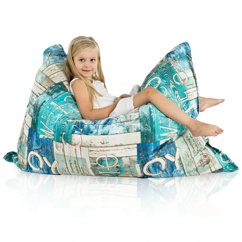 Cojín de Suelo Gigante XL para niños - Tejido Estampado Premium – vista 112