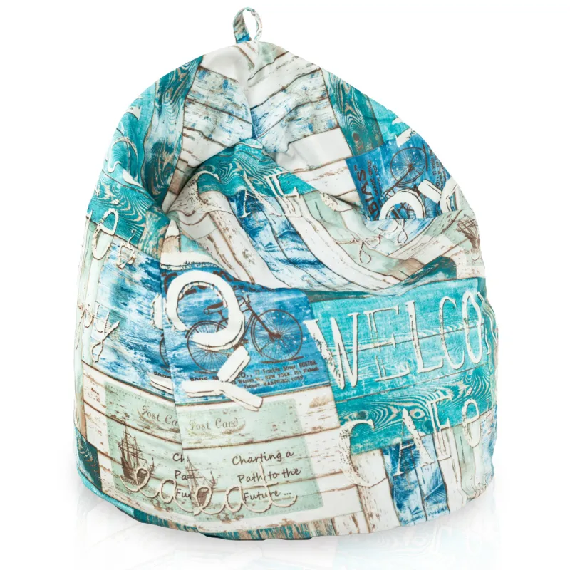 Puff Pera L para niños - Tejido Estampado Premium – vista 98