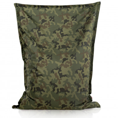 Camuflaje Puff Almohada nylon