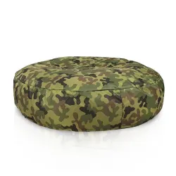 Cojín de Suelo Redondo para Sentarse - Outdoor Pro de Exterior Jardín Impermeable