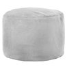 Yeti gris Puff Con Ruedas Cilindro