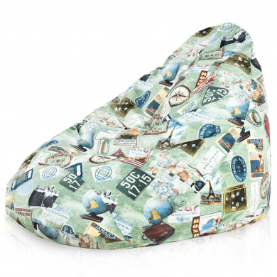 Travel puff pera Drop XXL