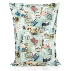 Cojín de Suelo para niños - Tejido Estampado Premium