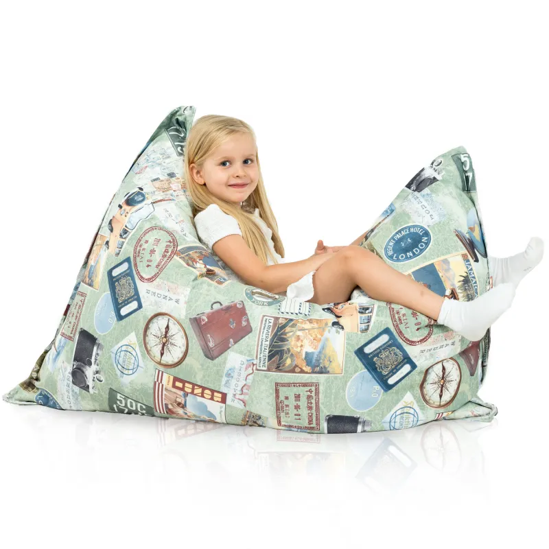 Cojín de Suelo Gigante XL para niños - Tejido Estampado Premium – vista 116
