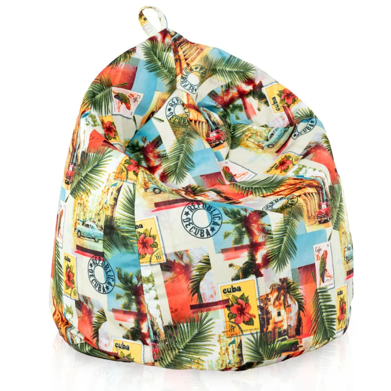 Puff Pera L para niños - Tejido Estampado Premium – vista 96