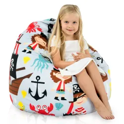 Puff Pera L para niños - Tejido Estampado Premium – vista 67