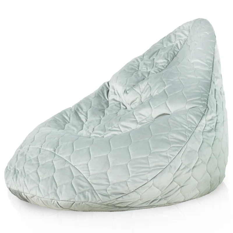 Puff con Respaldo XXL Drop - Terciopelo Soft – vista 6