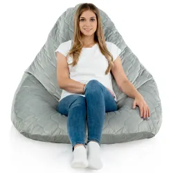 Puff con Respaldo XXL Drop - Terciopelo Soft – vista 46