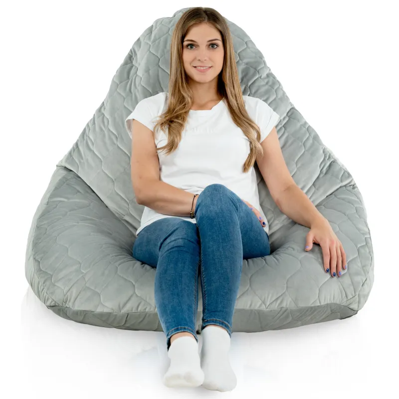 Puff con Respaldo XXL Drop - Terciopelo Soft – vista 46