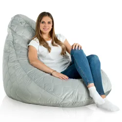 Puff con Respaldo XXL Drop - Terciopelo Soft – vista 66