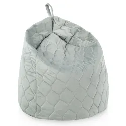 Puff Pera para niños - Terciopelo Soft