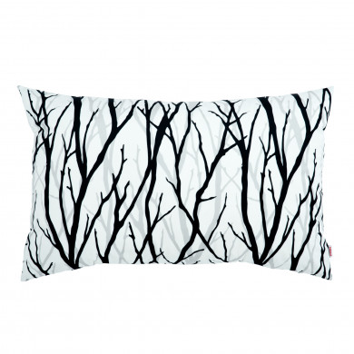 Ramas negras Bosque de invierno Almohada Rectangular