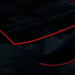 Puff gamer duradero en negro, para una comodidad óptima mientras juegas