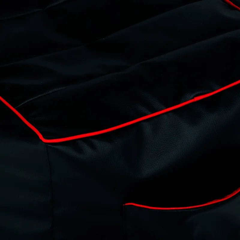 Puff gamer duradero en negro, para una comodidad óptima mientras juegas