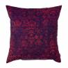 Vintage púrpura Almohada Cuadrada