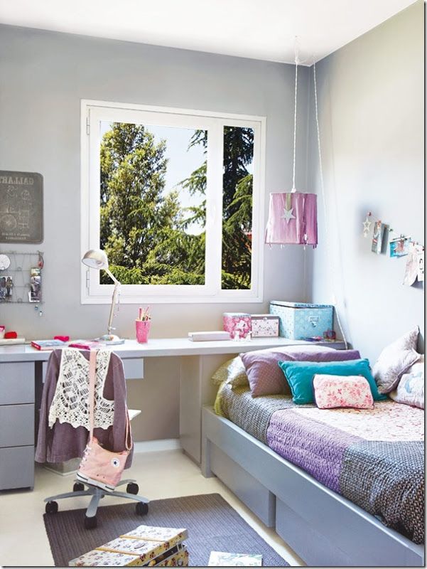Cómo decorar una habitación pequeña para niña