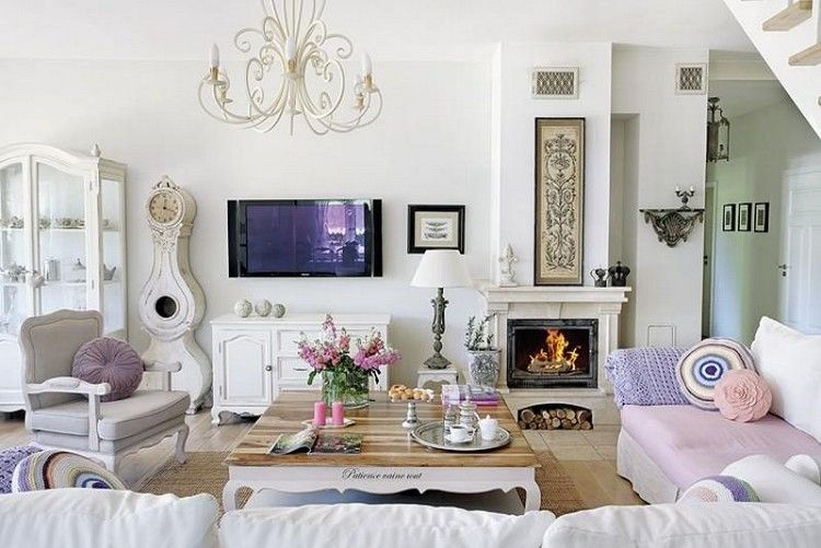 Estilo shabby chic en el interior