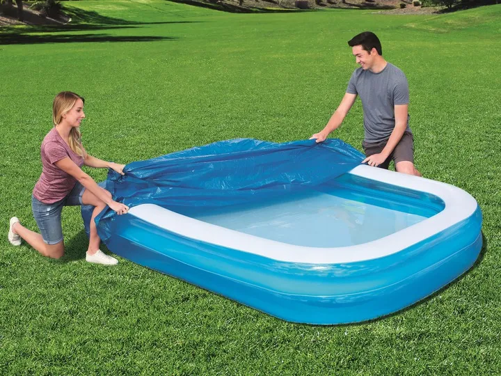 Piscina hinchable familiar 262 x 175 x 51 cm Bestway 54006 + lona - 4