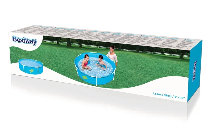 Piscina Estructurada Redonda para Niños 152 x 38 cm Bestway 56283 - 3
