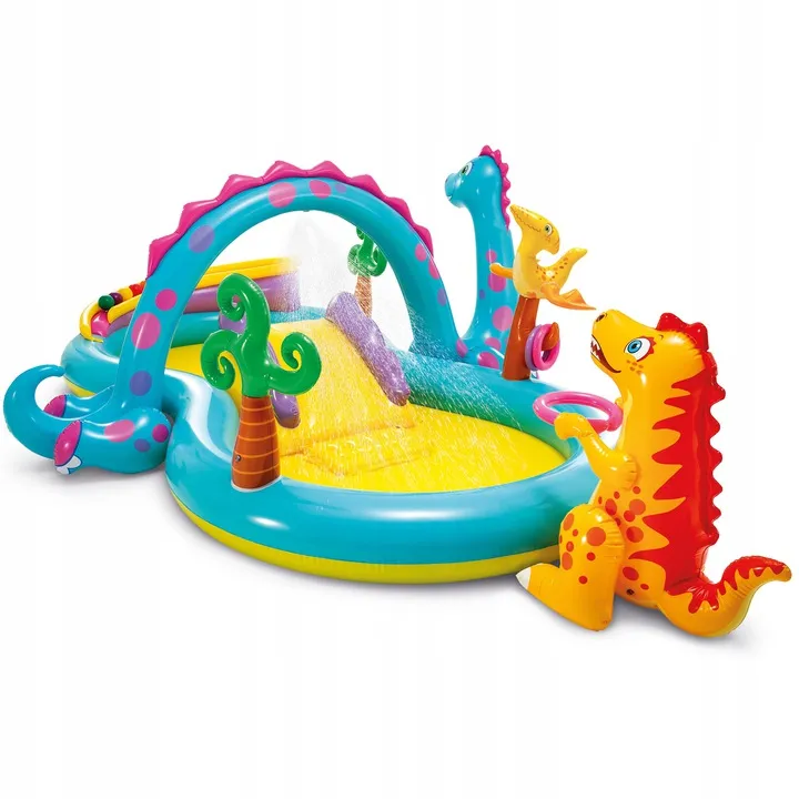 Centro de Juegos Hinchable Dinosaurios 302 x 229 x 112 cm INTEX 57135 - 2