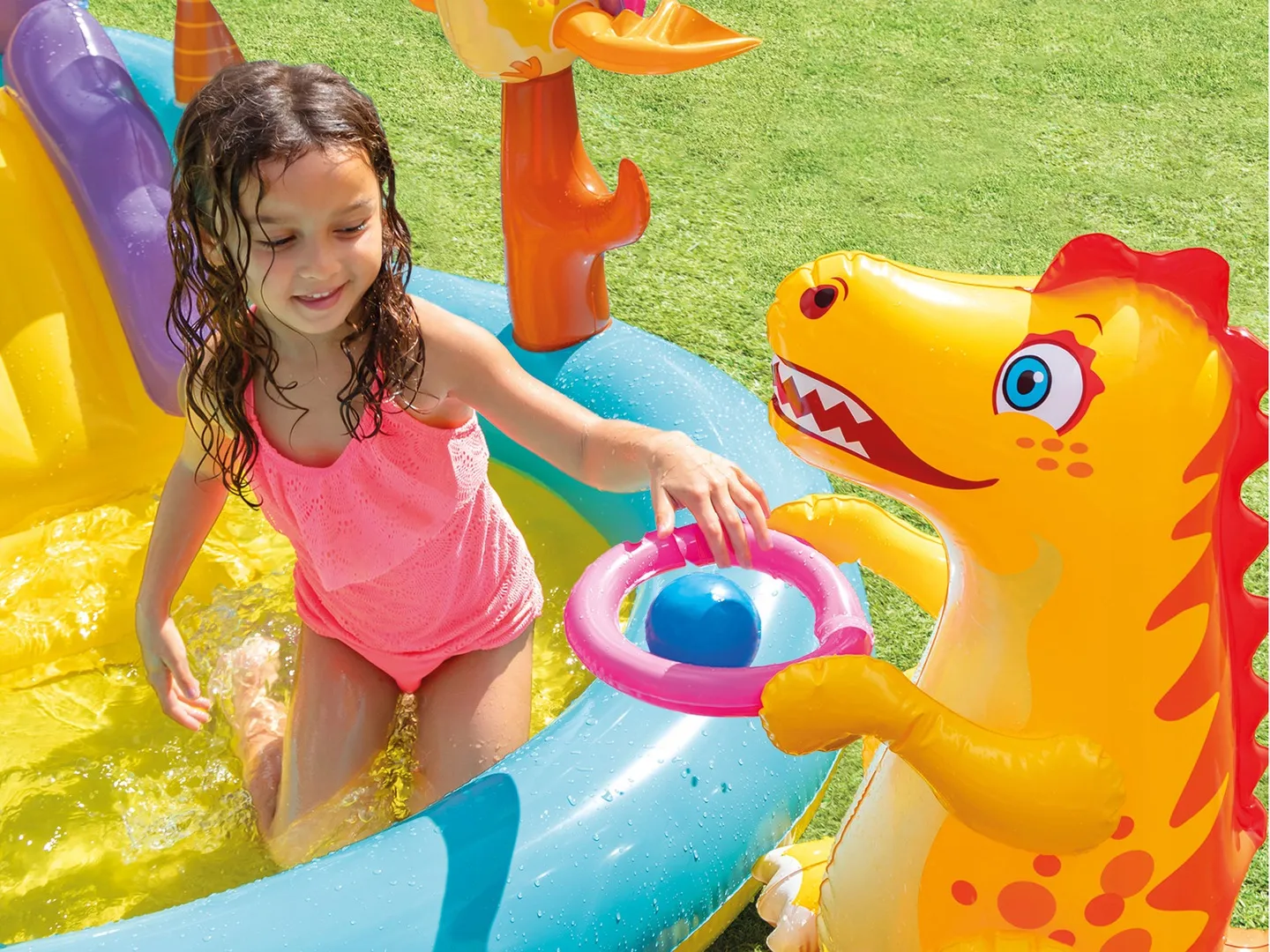 Centro de Juegos Hinchable Dinosaurios 302 x 229 x 112 cm INTEX 57135 - 8