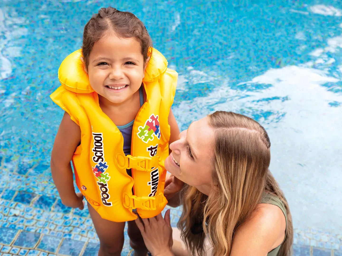 Chaleco Hinchable para Aprender a Nadar INTEX 58660 - 3