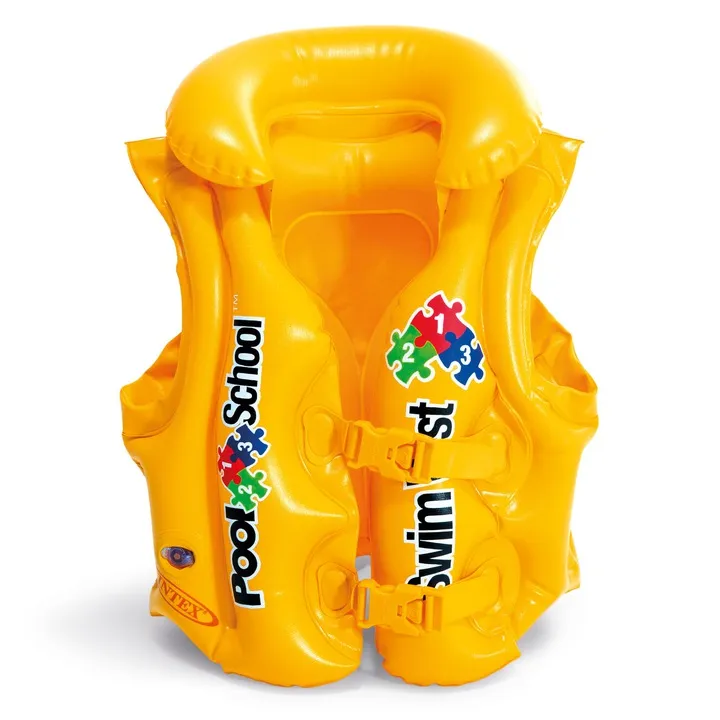 Chaleco Hinchable para Aprender a Nadar INTEX 58660 - 4