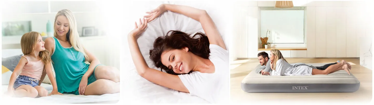 Colchón Hinchable con Bomba y Dos Almohadas INTEX 64765 - 11