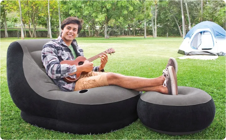 Sillón hinchable + Reposapiés 130 x 99 x 76 cm INTEX 68564 - 3