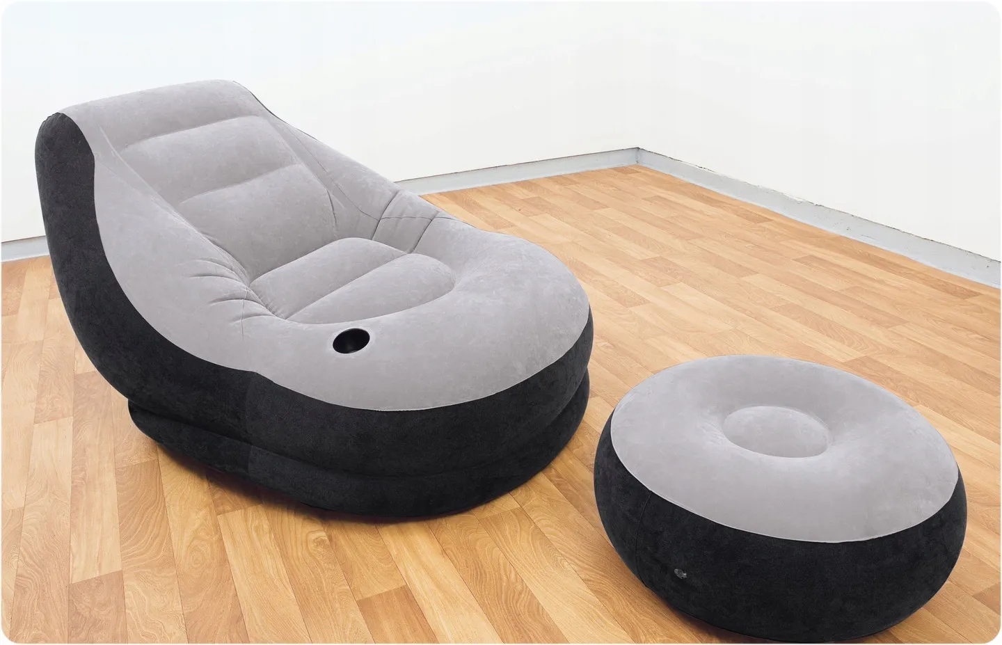 Sillón hinchable + Reposapiés 130 x 99 x 76 cm INTEX 68564 - 5