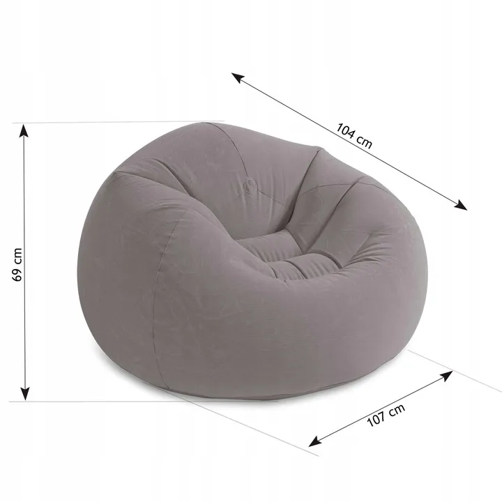 Sillón hinchable Puff INTEX 68579 - 5