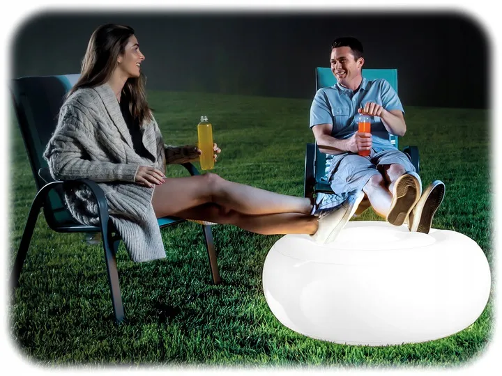 Luz de Piscina Hinchable Flotante OTTOMAN LED 86 x 33 cm INTEX 68697 - 2