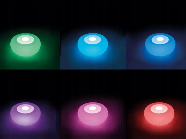 Luz de Piscina Hinchable Flotante OTTOMAN LED 86 x 33 cm INTEX 68697 - 3